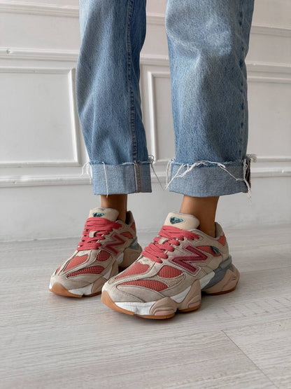 New Balance 9060 Joe Freshgoods Inside Voices Penny Cookie Pink - oceanhype - 