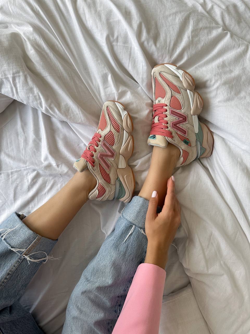 New Balance 9060 Joe Freshgoods Inside Voices Penny Cookie Pink - oceanhype - 