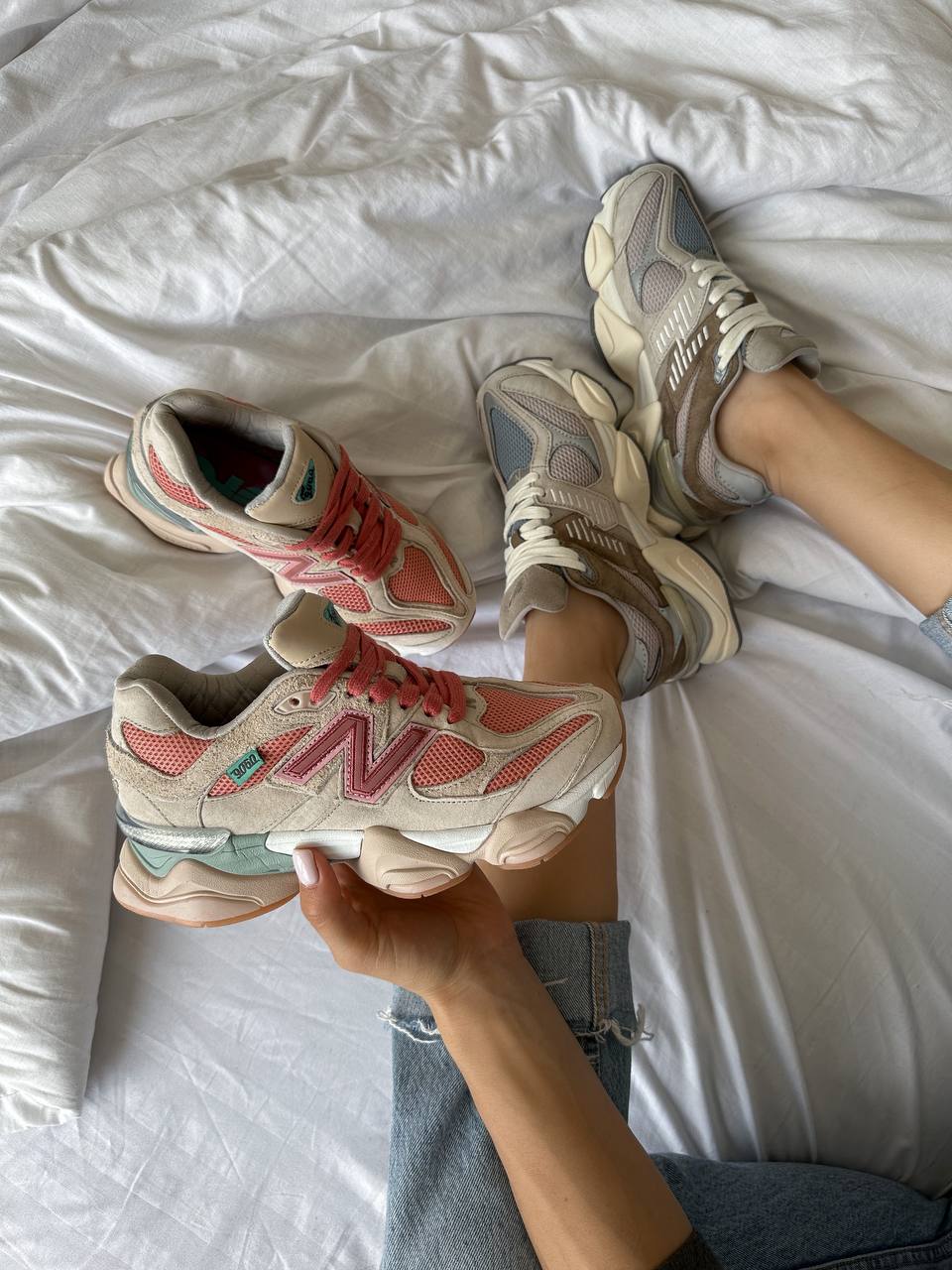New Balance 9060 Joe Freshgoods Inside Voices Penny Cookie Pink - oceanhype - 