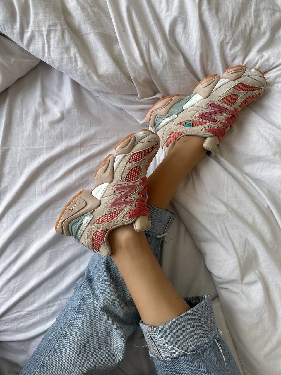 New Balance 9060 Joe Freshgoods Inside Voices Penny Cookie Pink - oceanhype - 