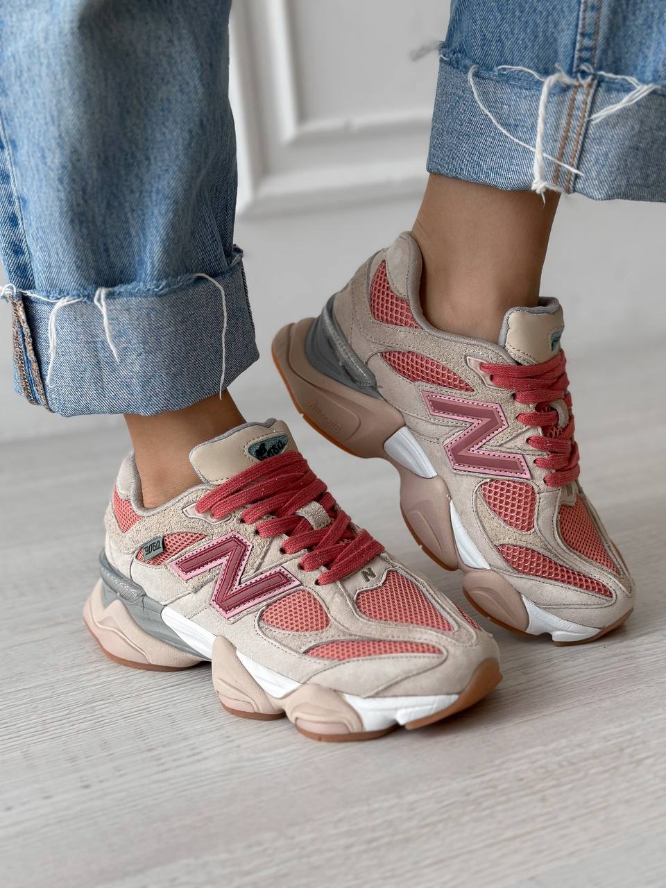 New Balance 9060 Joe Freshgoods Inside Voices Penny Cookie Pink - oceanhype - 