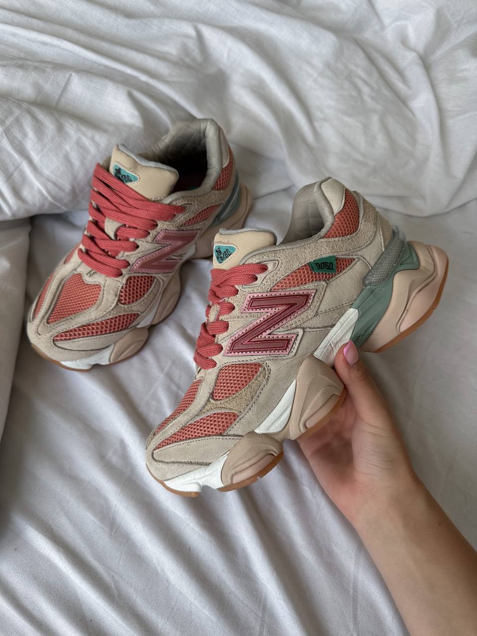 New Balance 9060 Joe Freshgoods Inside Voices Penny Cookie Pink - oceanhype - 