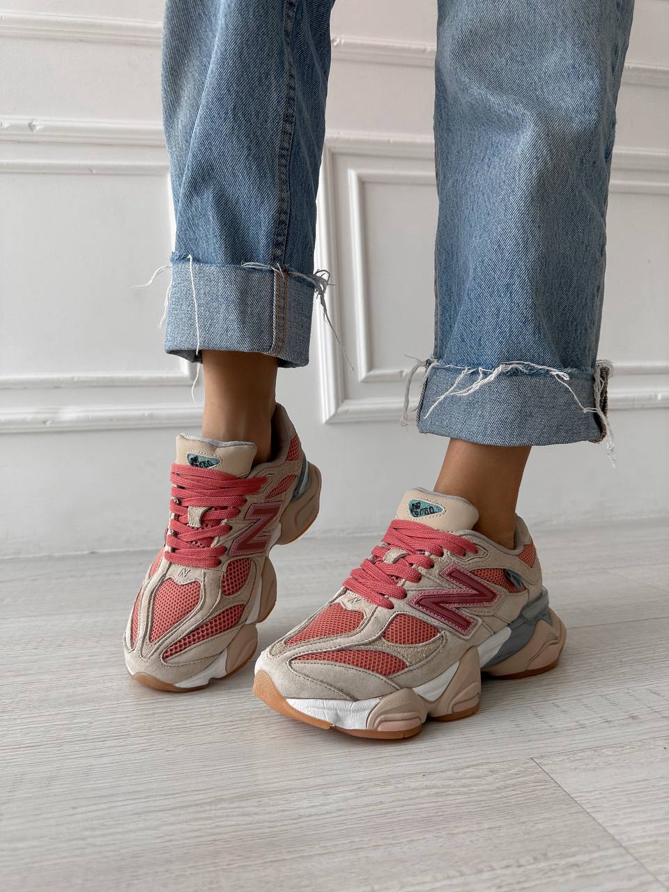 New Balance 9060 Joe Freshgoods Inside Voices Penny Cookie Pink - oceanhype - 