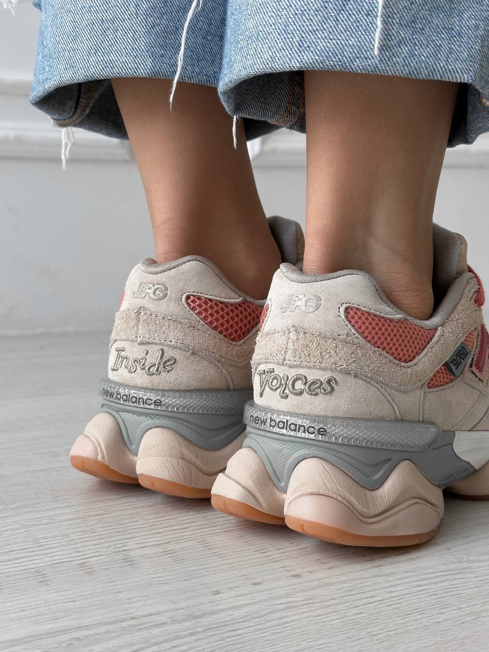 New Balance 9060 Joe Freshgoods Inside Voices Penny Cookie Pink - oceanhype - 