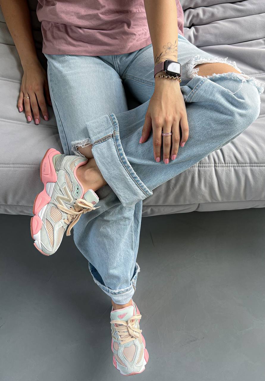 New Balance 9060 Joe Freshgoods Inside Voices Baby Shower Blue - oceanhype - 