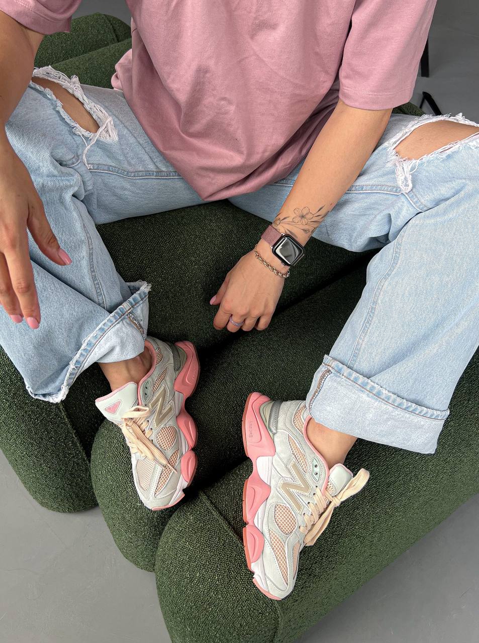 New Balance 9060 Joe Freshgoods Inside Voices Baby Shower Blue - oceanhype - 