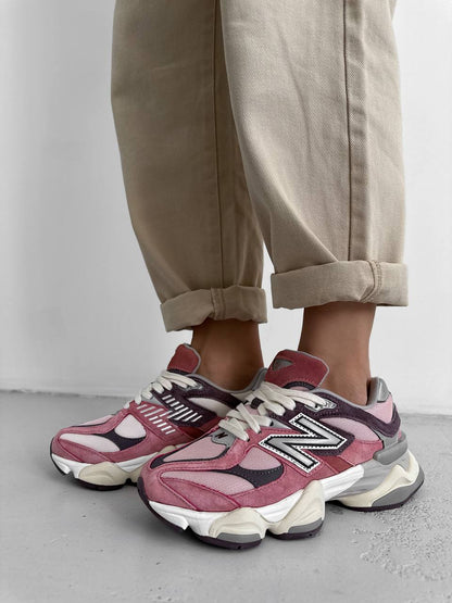 New Balance 9060 Cherry Blossom Pack Mineral Red - oceanhype - 