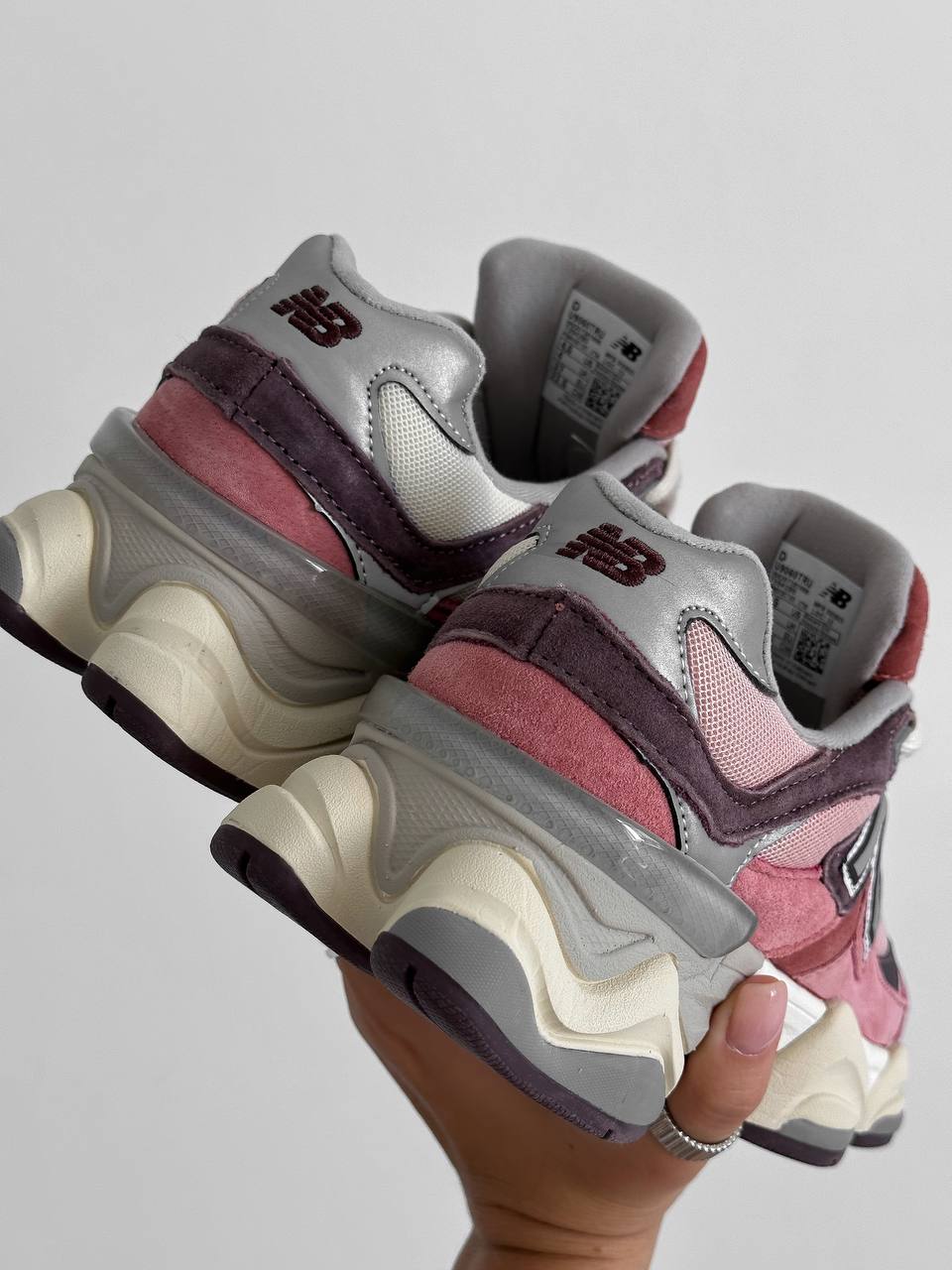 New Balance 9060 Cherry Blossom Pack Mineral Red - oceanhype - 