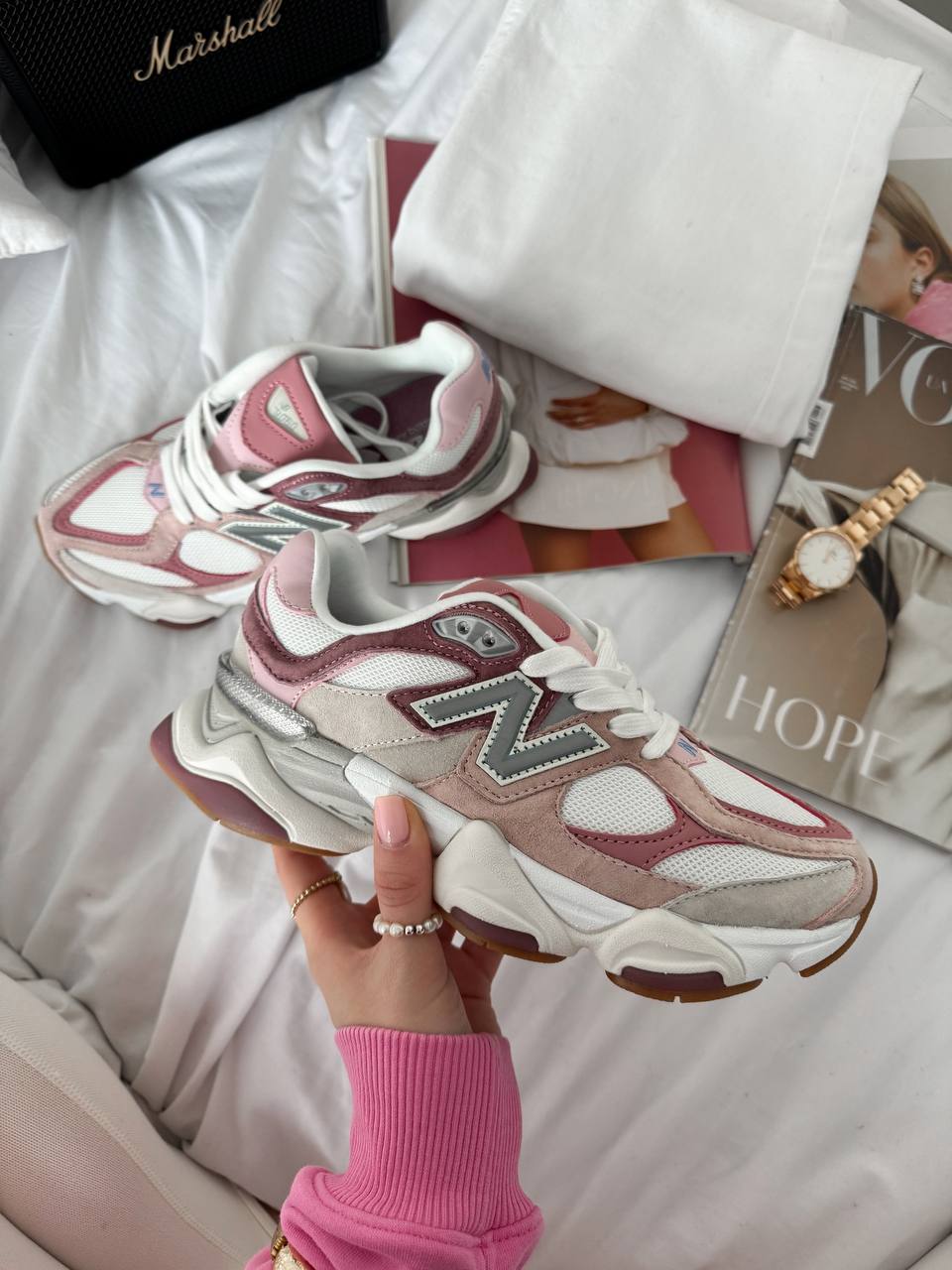 New Balance 9060 Pink Beige - oceanhype - 