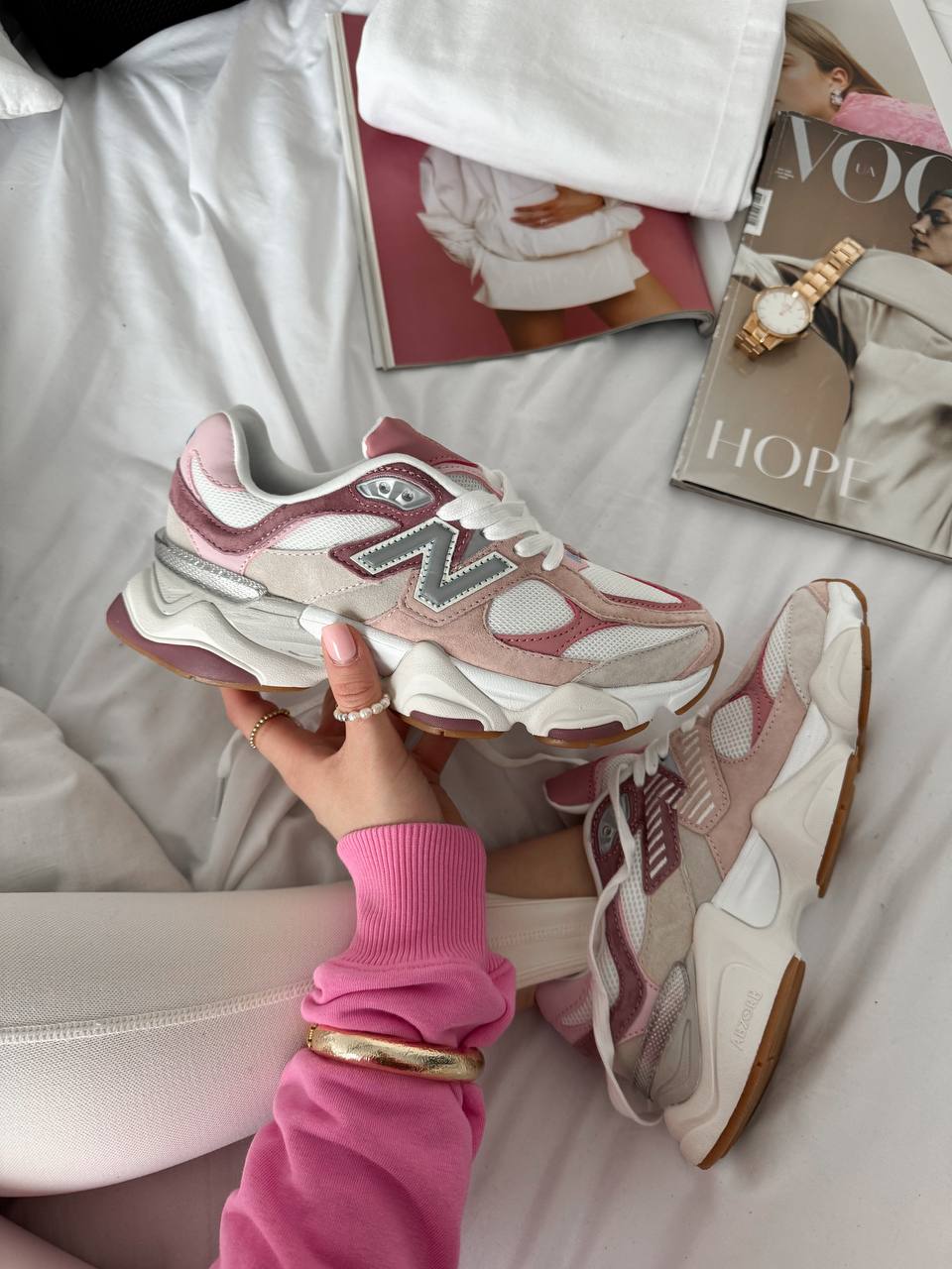 New Balance 9060 Pink Beige - oceanhype - 