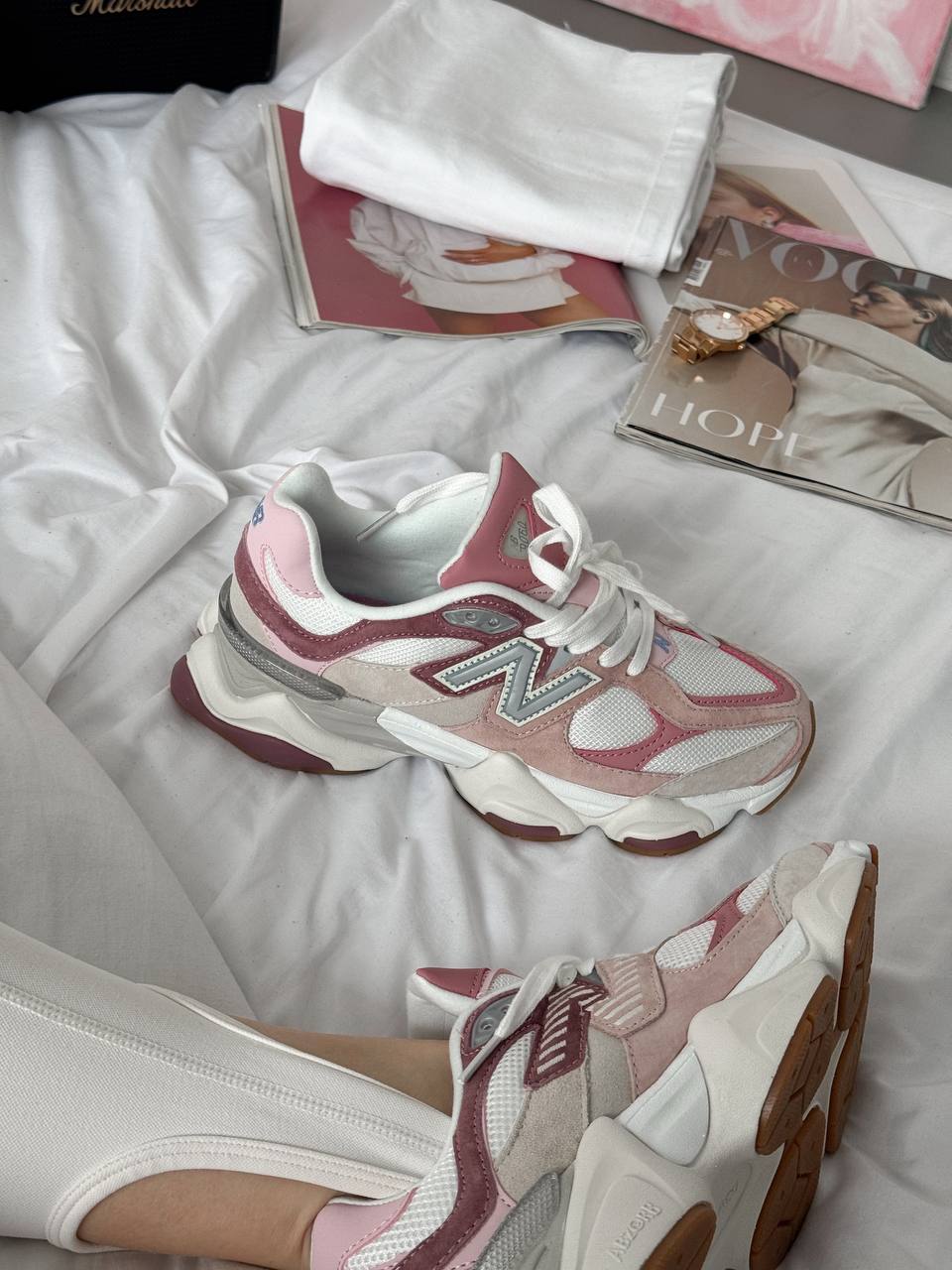 New Balance 9060 Pink Beige - oceanhype - 