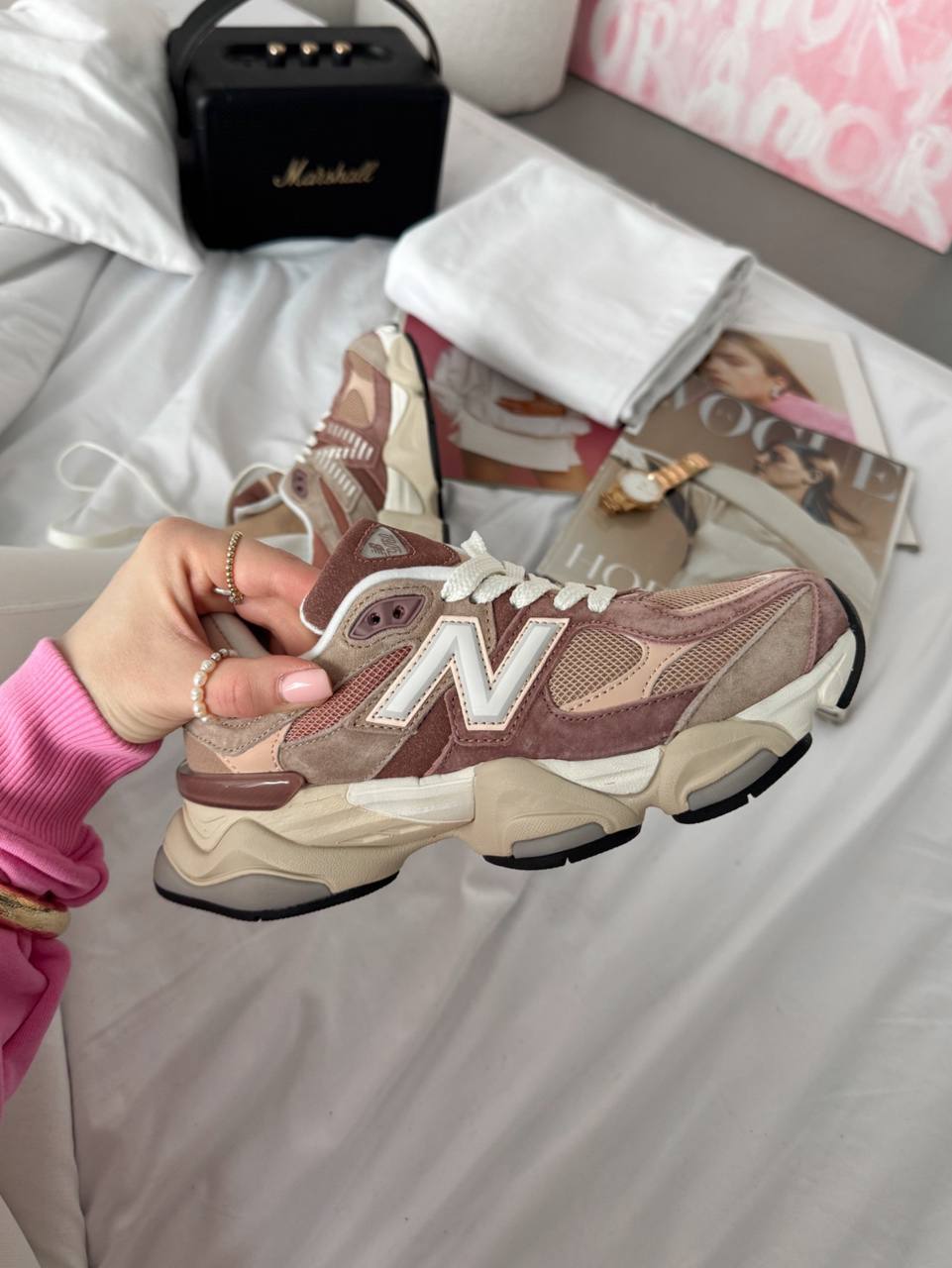 New Balance 9060 Beige Brown - oceanhype - 