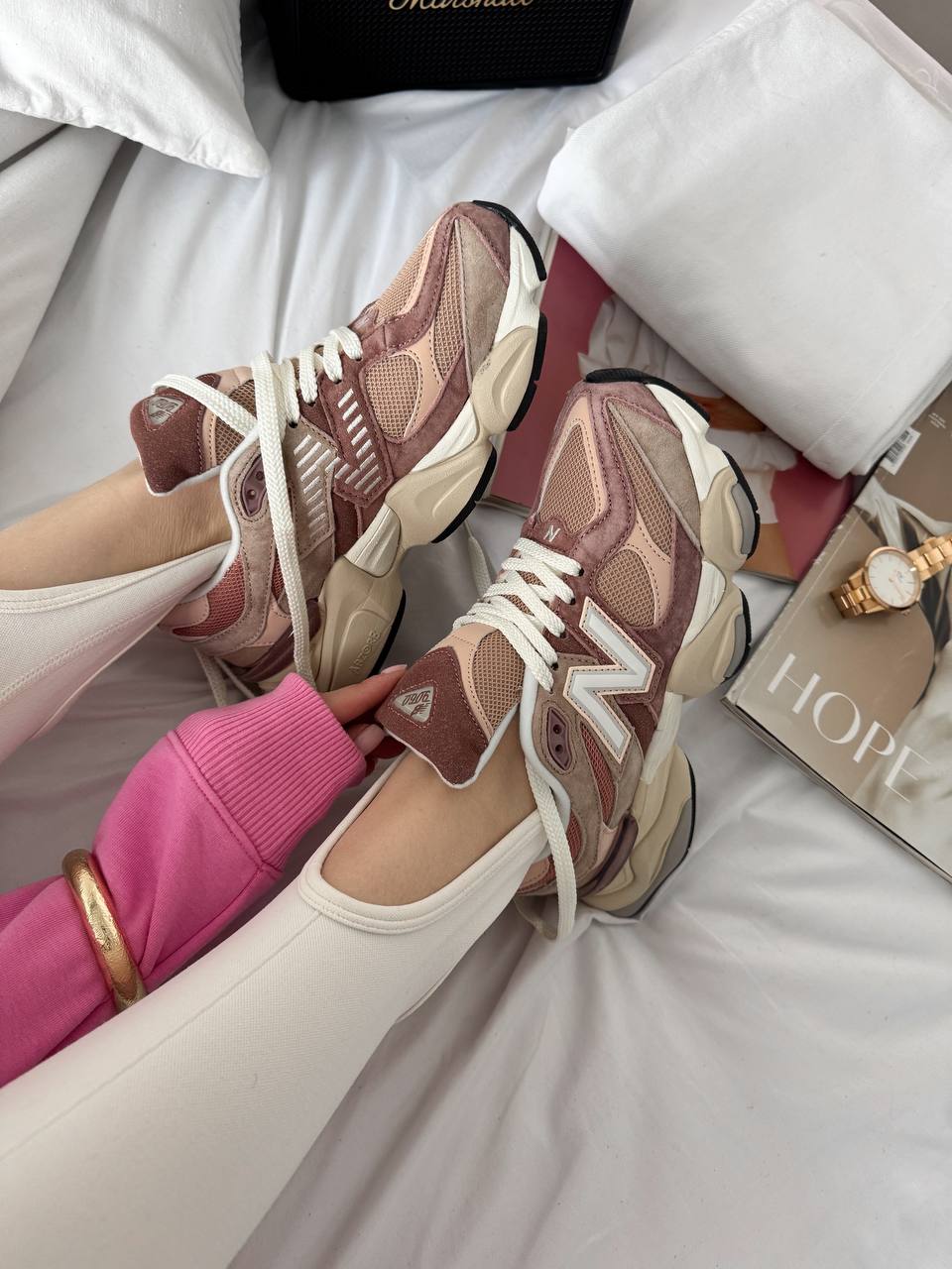 New Balance 9060 Beige Brown - oceanhype - 