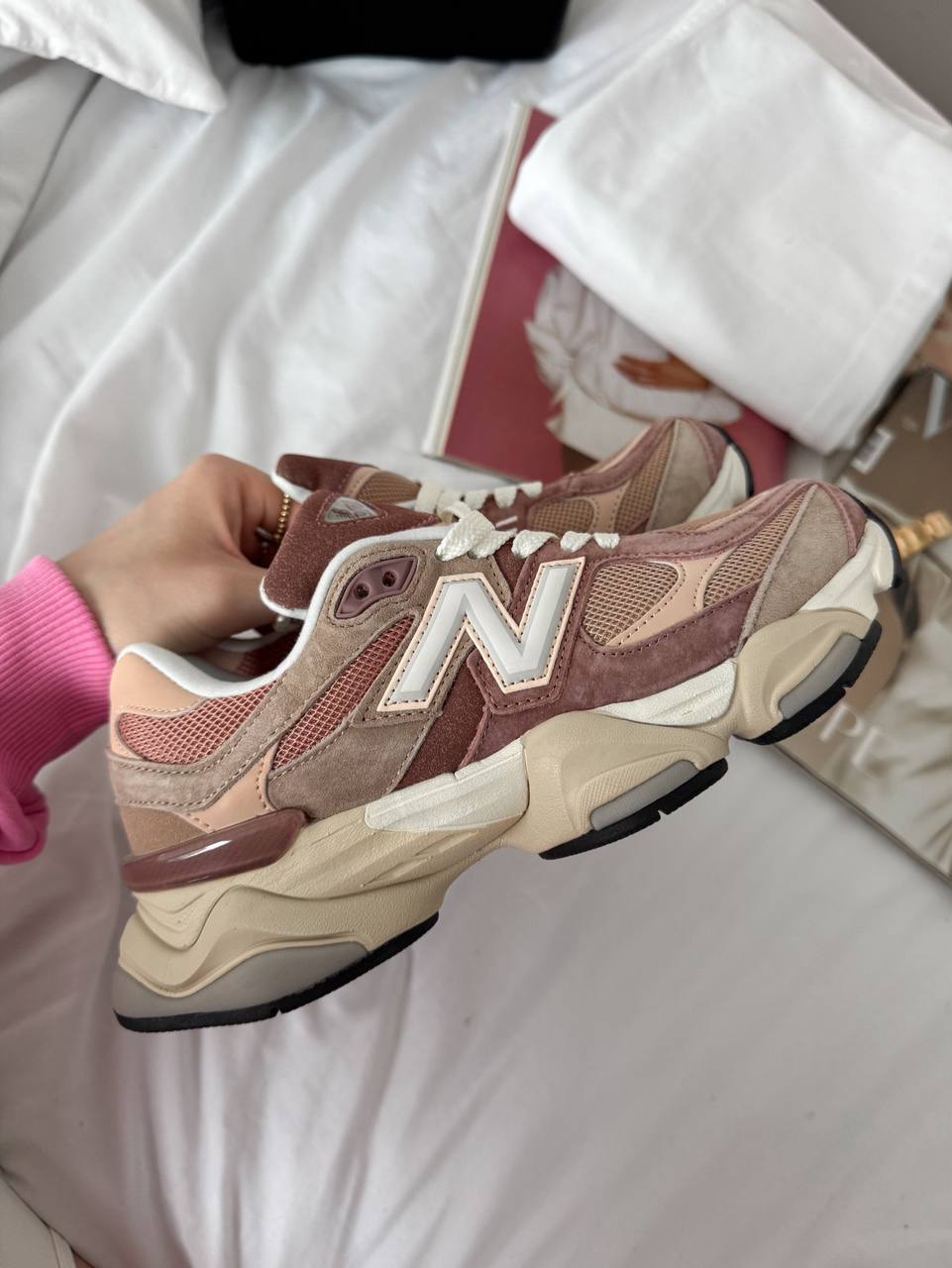 New Balance 9060 Beige Brown - oceanhype - 