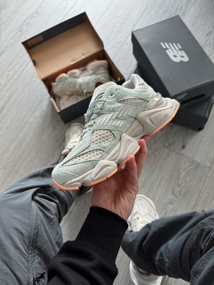 New Balance 9060 x The Whitaker Group Missing Pieces Pack Silver Moss Green - oceanhype - 