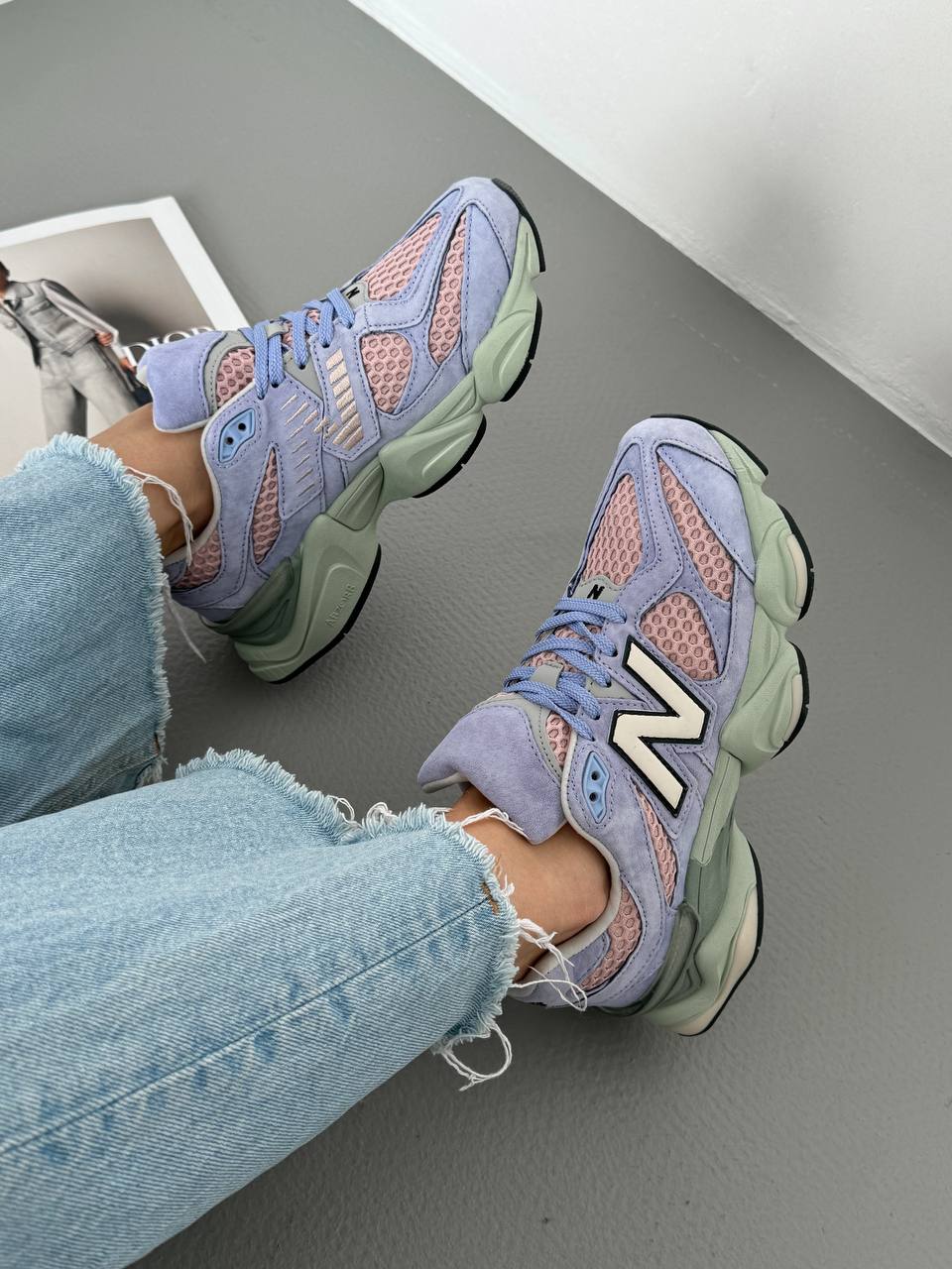 New Balance 9060 x The Whitaker Group Missing Pieces Pack Daydream Blue - oceanhype - 
