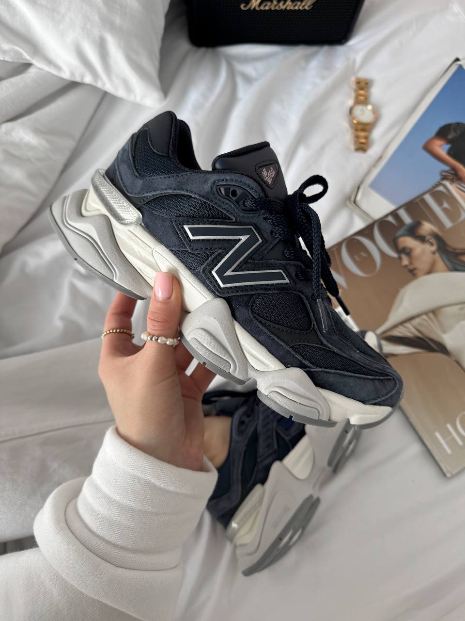 New Balance 9060 Navy White - oceanhype - 