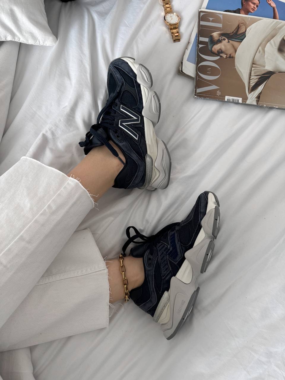 New Balance 9060 Navy White - oceanhype - 