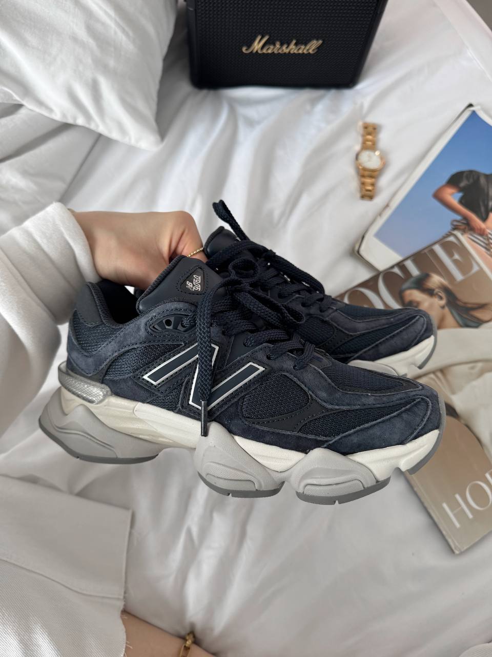 New Balance 9060 Navy White - oceanhype - 