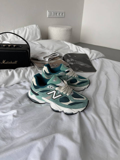 New Balance 9060 Green Cream - oceanhype - 