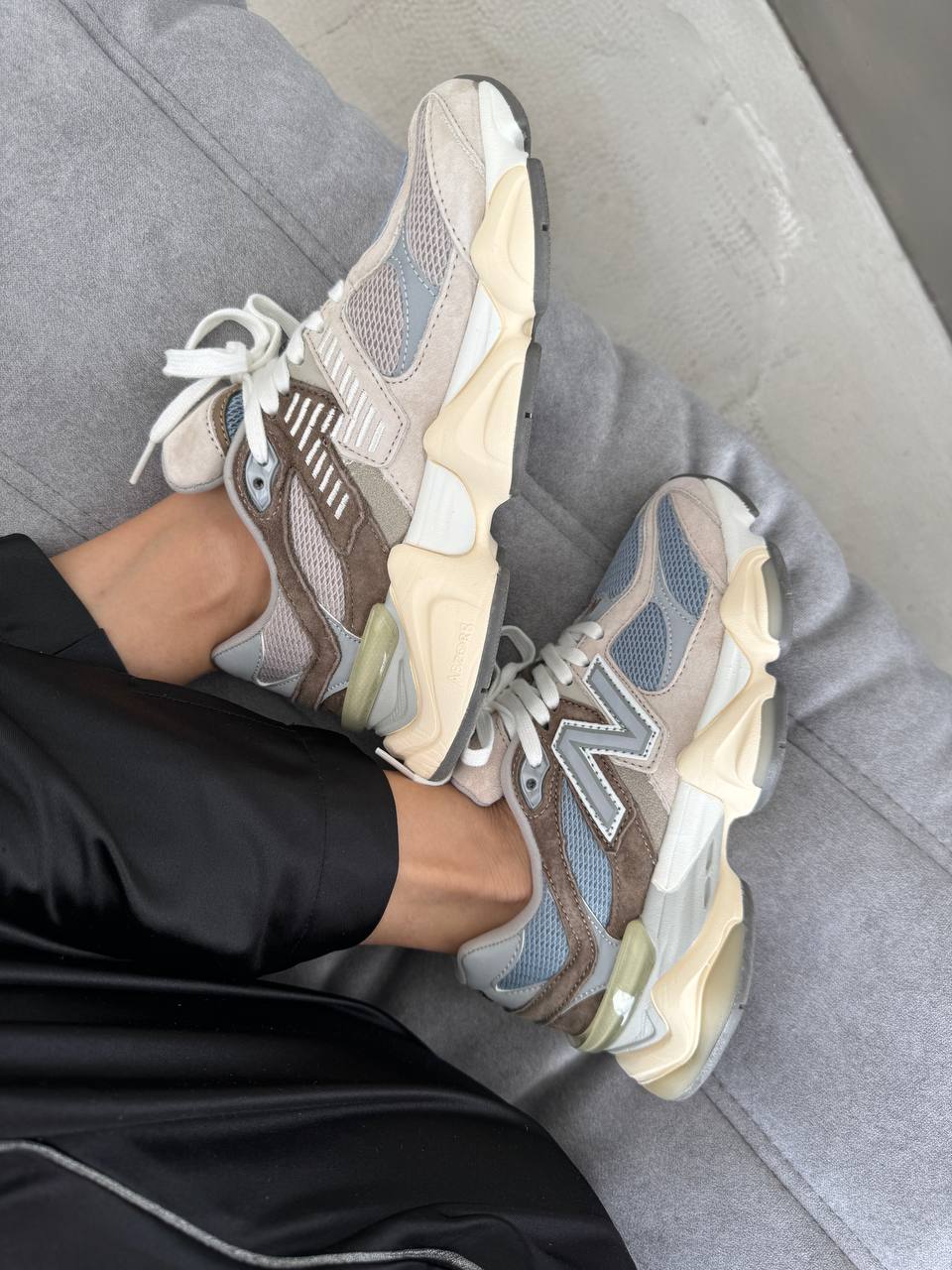 New Balance 9060 Cherry Blossom Pack Mushroom - oceanhype - 
