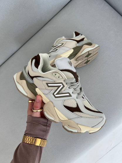 New Balance 9060 Grey matter Timberwolf Covert green - oceanhype - 
