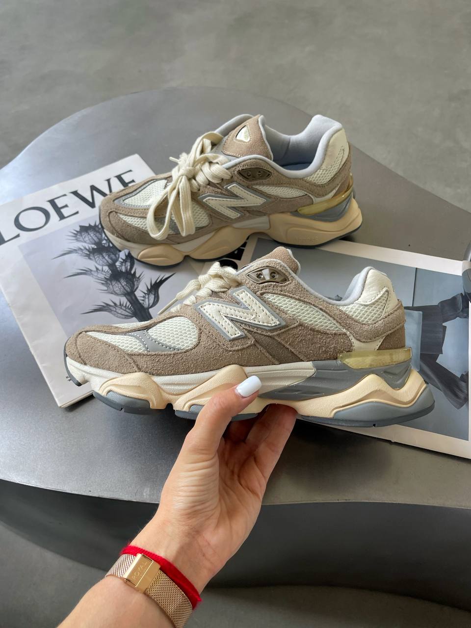 New Balance 9060 Beige - oceanhype - 