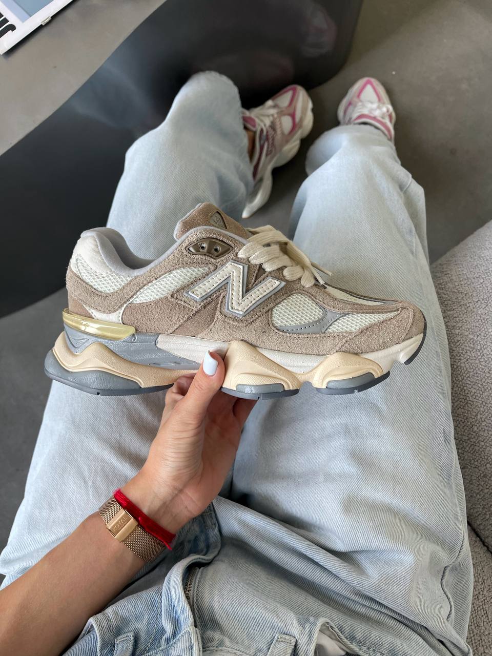 New Balance 9060 Beige - oceanhype - 