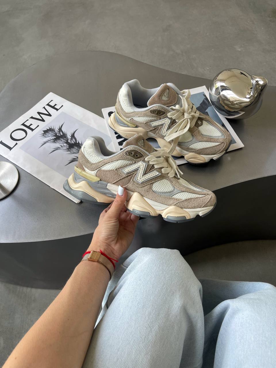 New Balance 9060 Beige - oceanhype - 