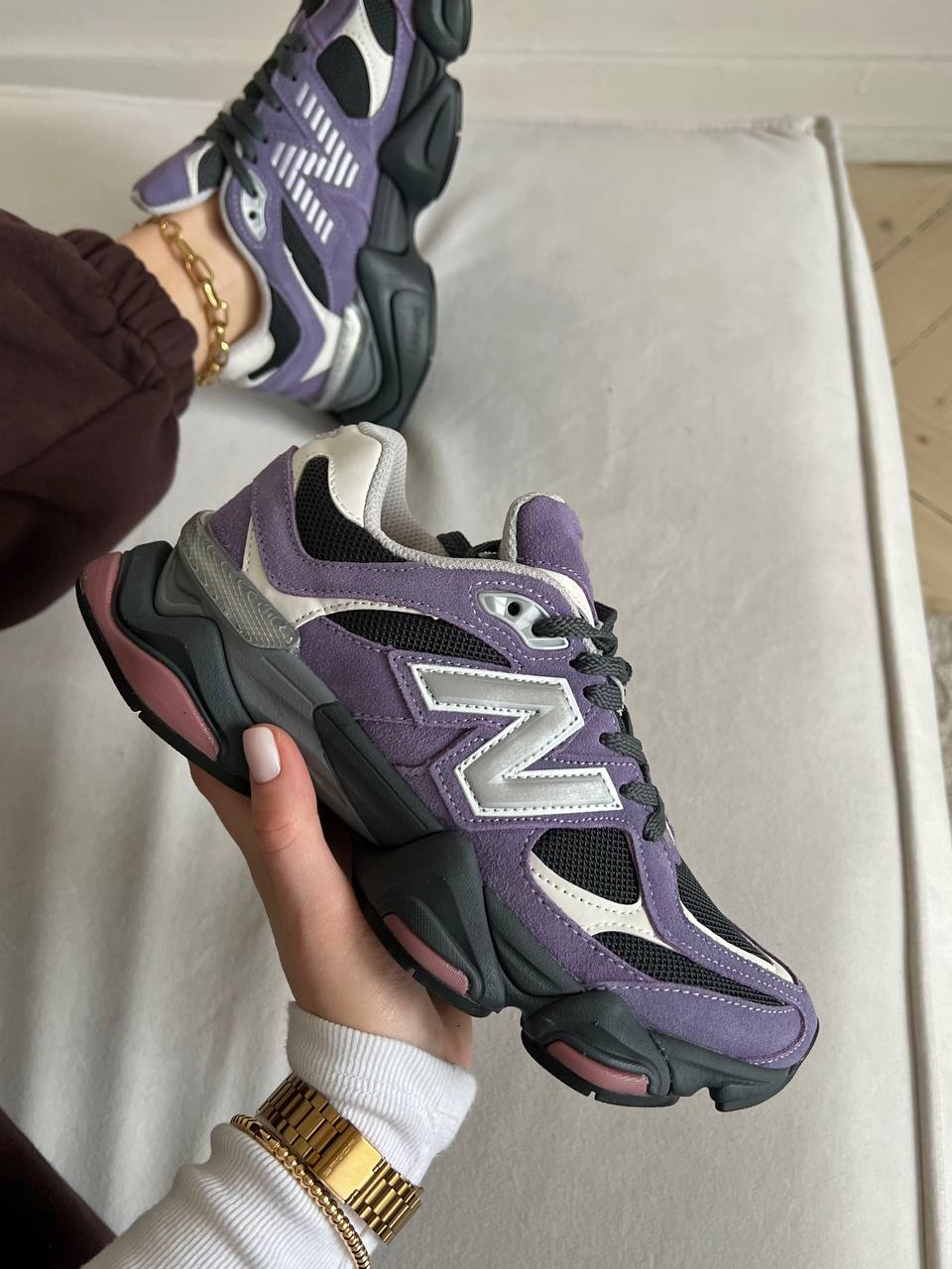 New Balance 9060 Mercury Black - oceanhype - 
