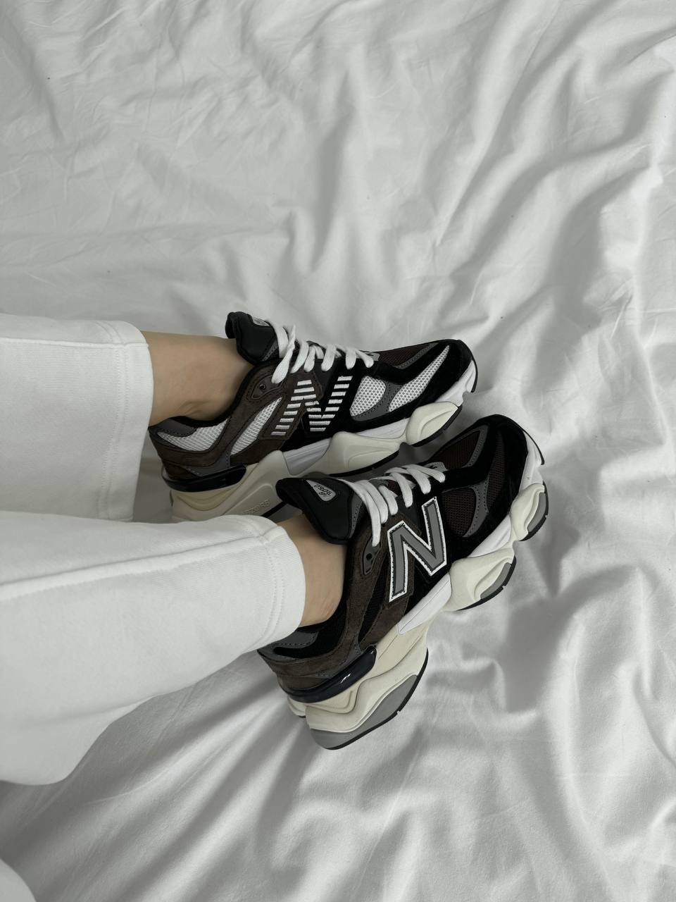 New Balance 9060 Brown Black - oceanhype - 
