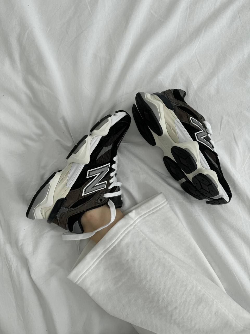 New Balance 9060 Brown Black - oceanhype - 