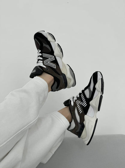 New Balance 9060 Brown Black - oceanhype - 