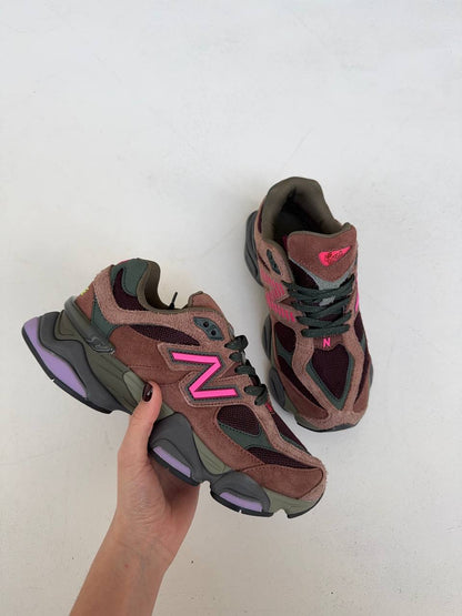 New Balance 9060 Burgundy - oceanhype - 