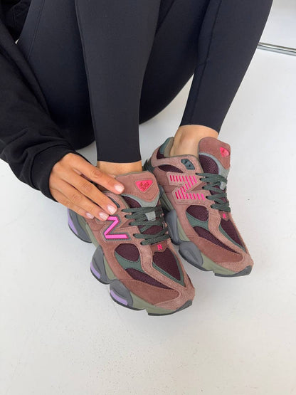 New Balance 9060 Burgundy - oceanhype - 