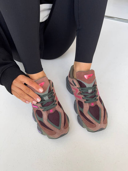 New Balance 9060 Burgundy - oceanhype - 