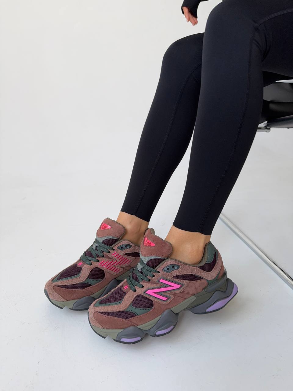 New Balance 9060 Burgundy - oceanhype - 