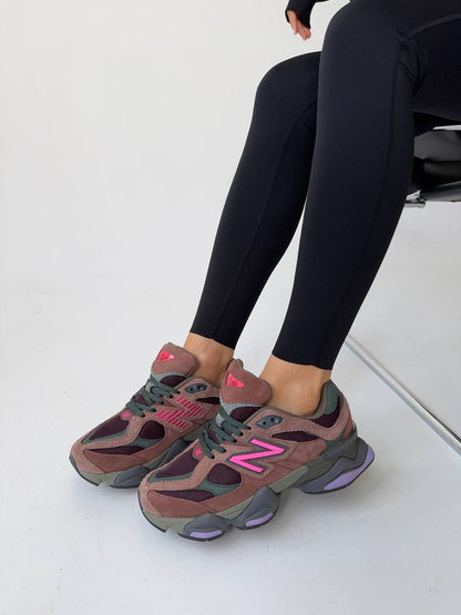 New Balance 9060 Burgundy - oceanhype - 