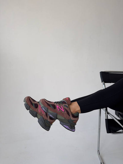 New Balance 9060 Burgundy - oceanhype - 