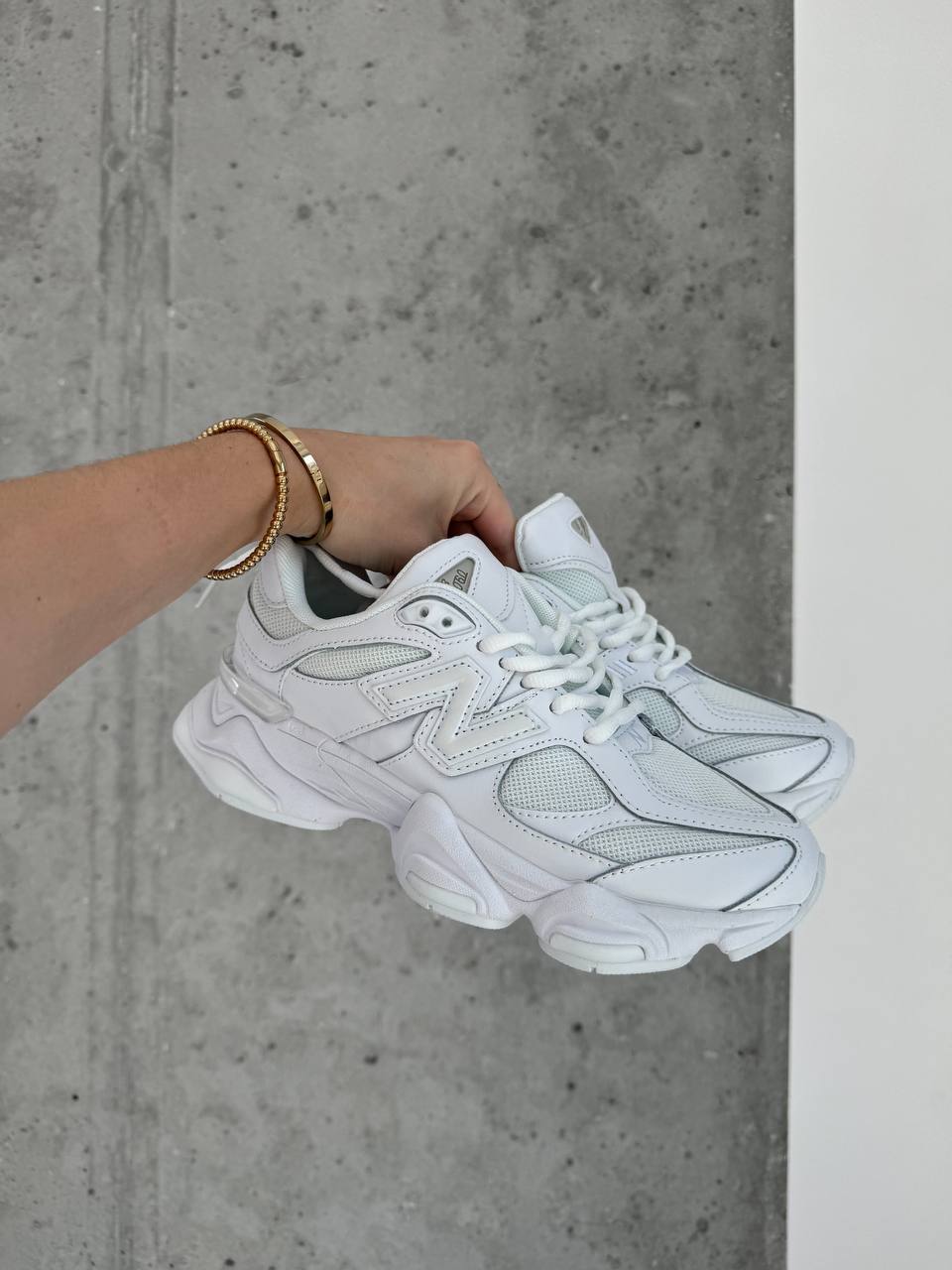 New Balance 9060 Triple White - oceanhype - 