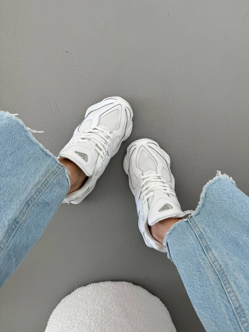 New Balance 9060 Triple White - oceanhype - 