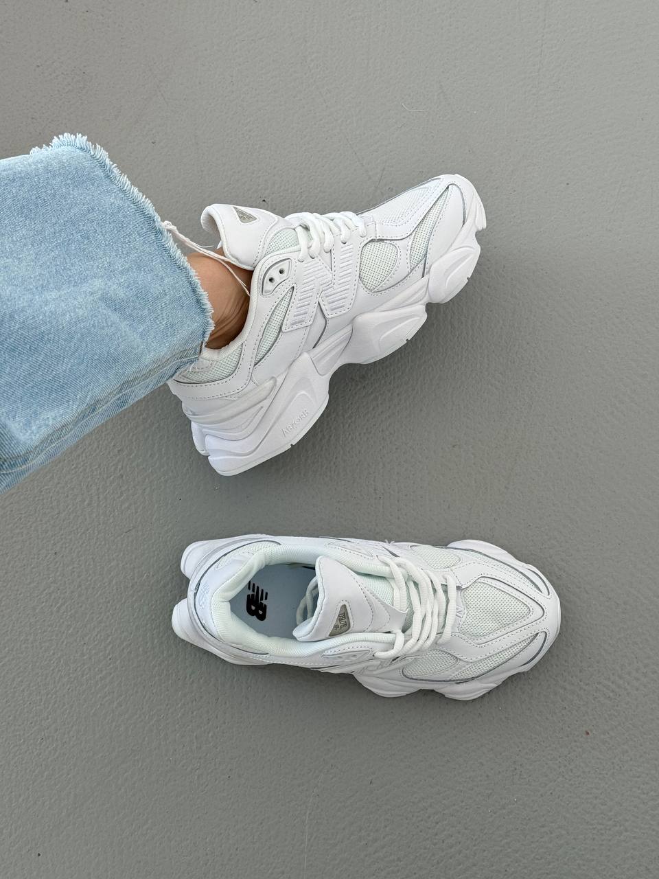 New Balance 9060 Triple White - oceanhype - 