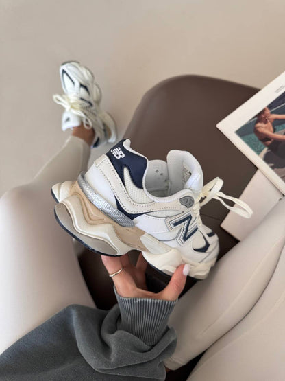 New Balance 9060 White Navy - oceanhype - 