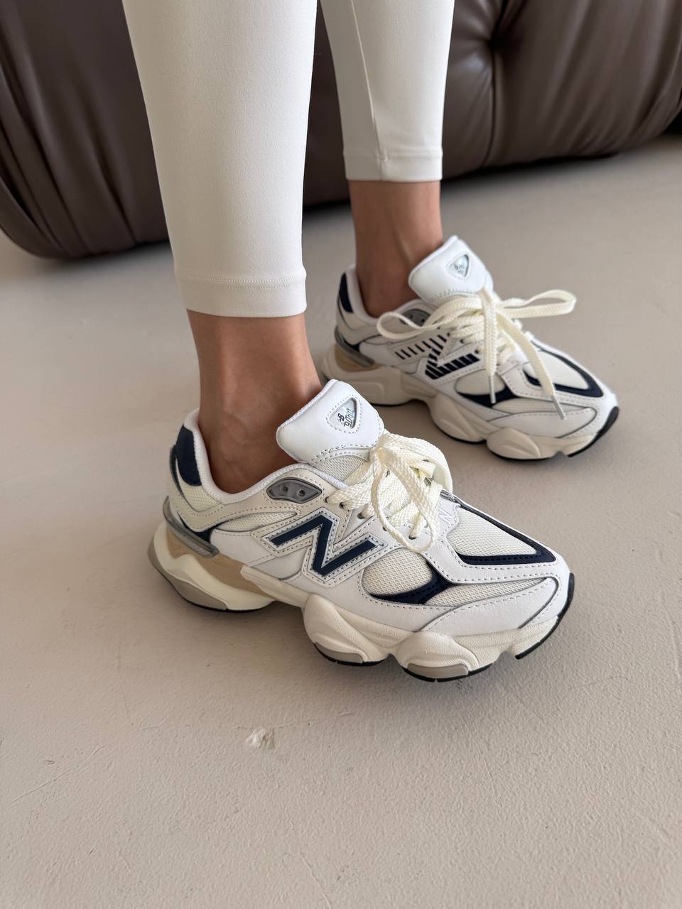 New Balance 9060 White Navy - oceanhype - 