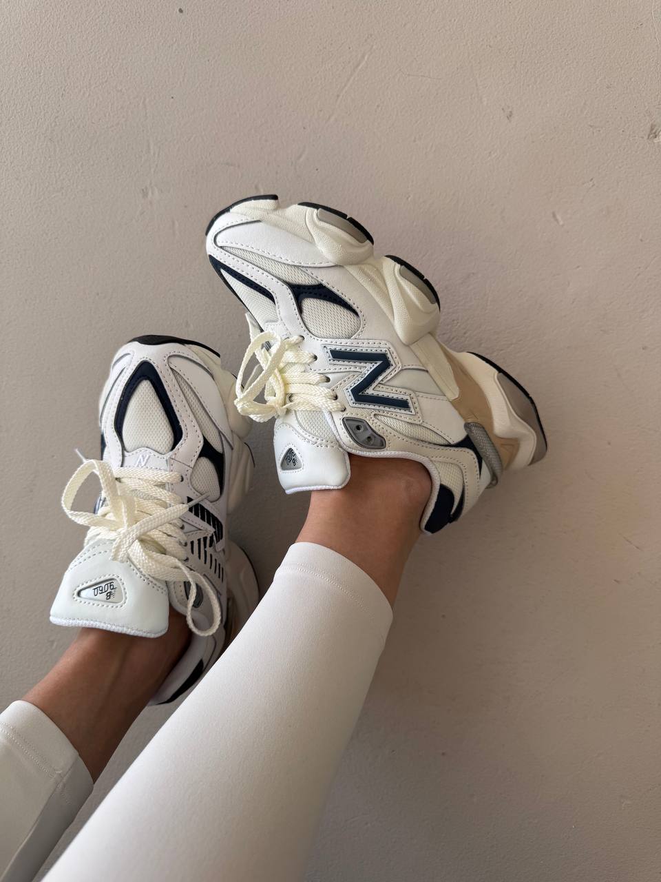New Balance 9060 White Navy - oceanhype - 