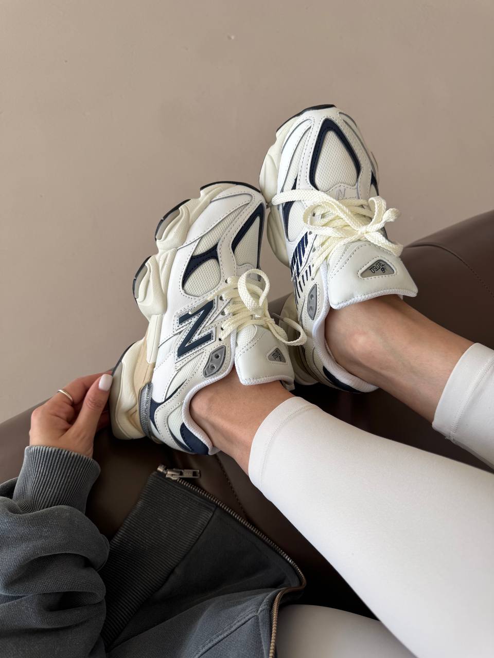 New Balance 9060 White Navy - oceanhype - 