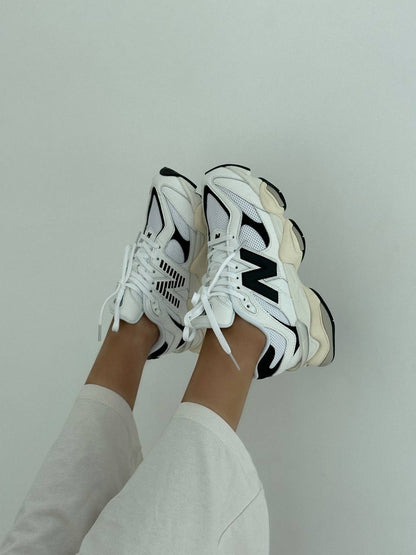 New Balance 9060 White Black - oceanhype - 