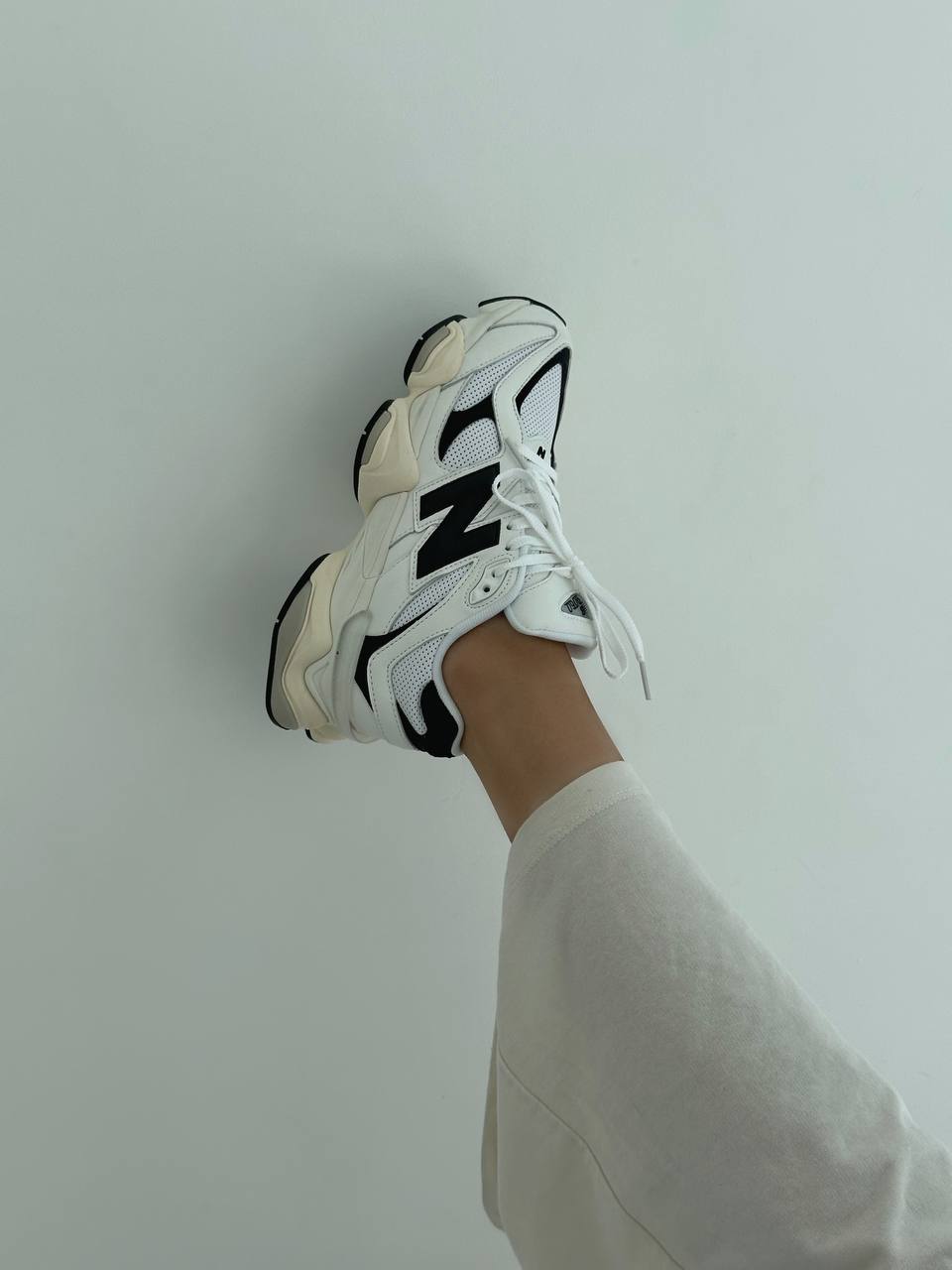 New Balance 9060 White Black - oceanhype - 