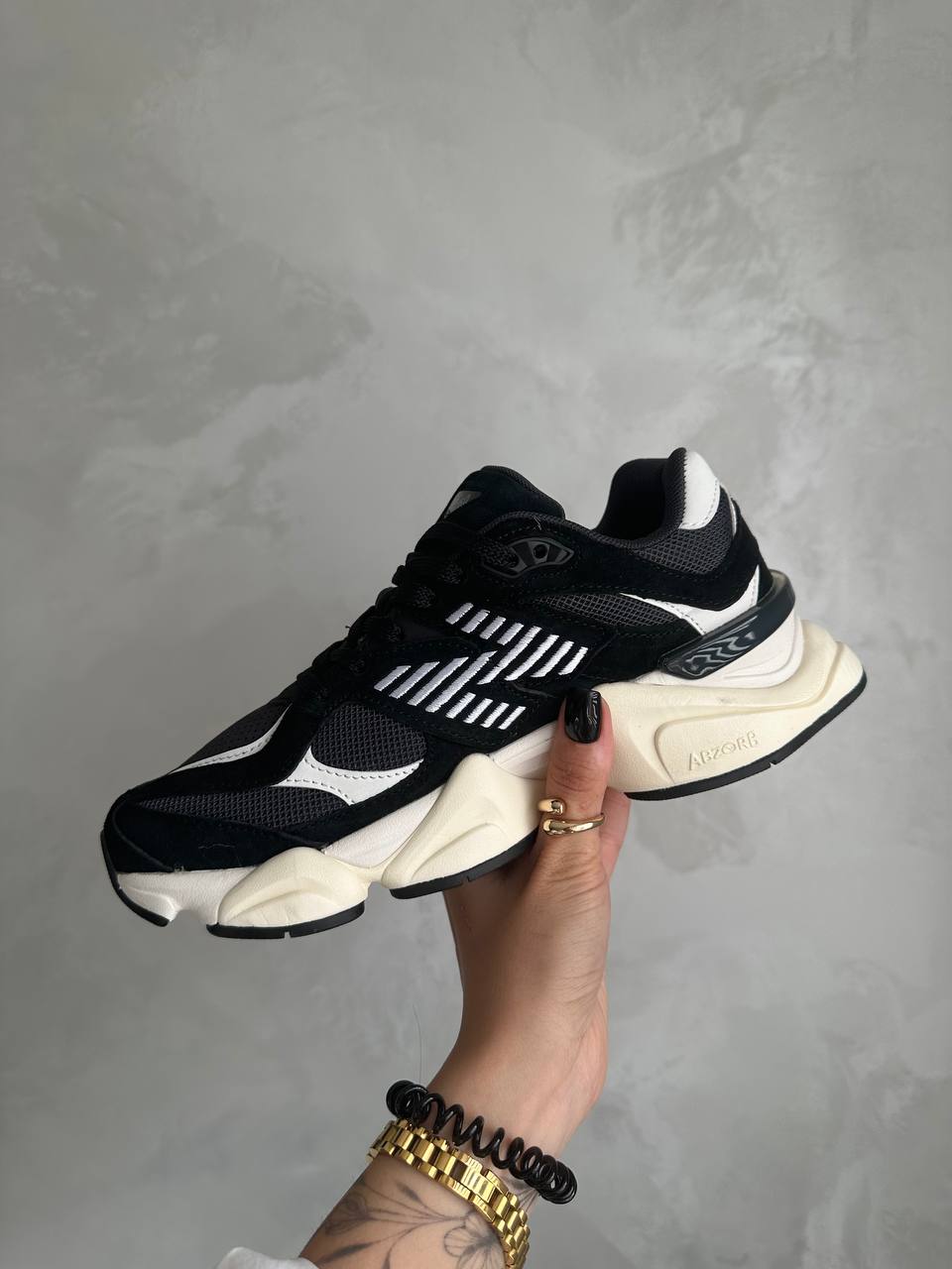 New Balance 9060 Black White - oceanhype - 