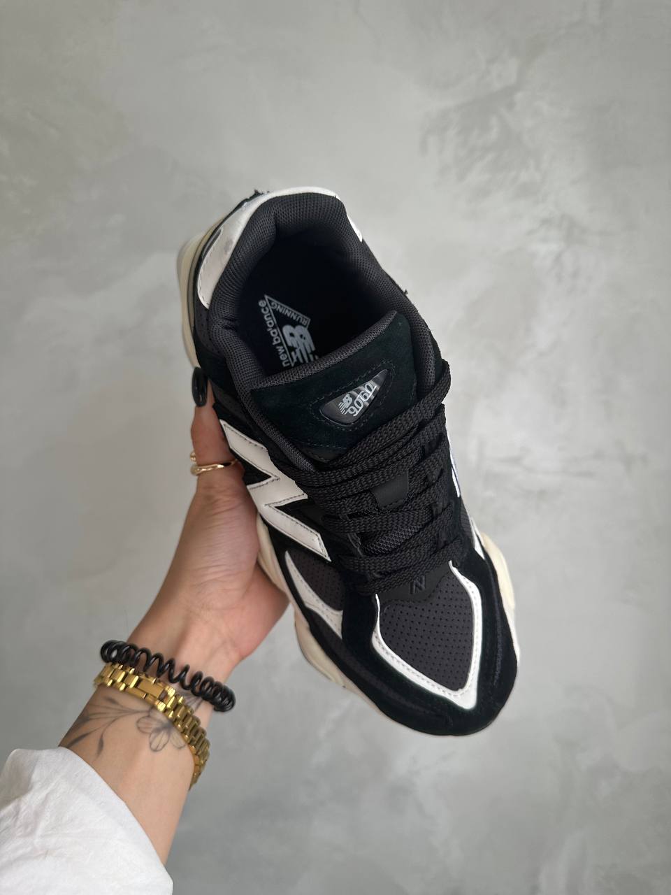New Balance 9060 Black White - oceanhype - 